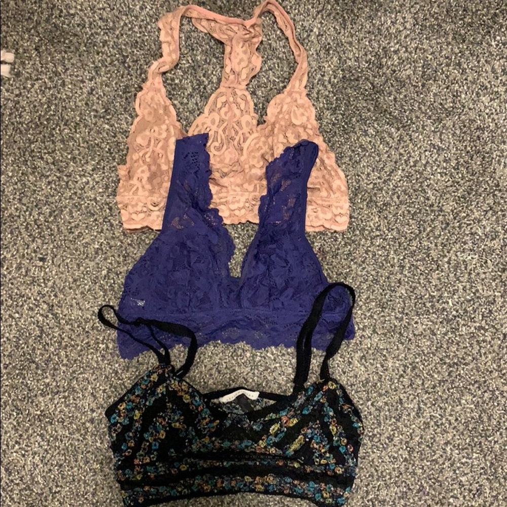 Lace bralette bundle